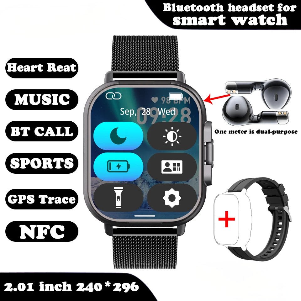 Smartwatch with Earbuds