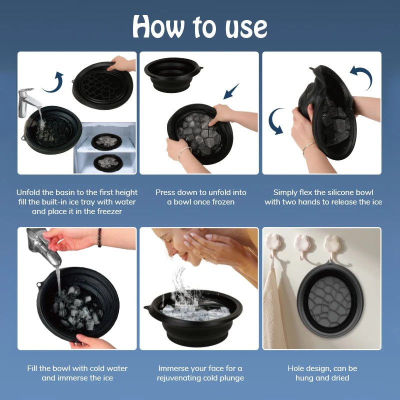 Facial Ice Bath Bowl